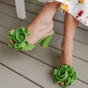 Antonio Melani x Style by Simkins Blake Flower Ornament Dress Slide Sandals